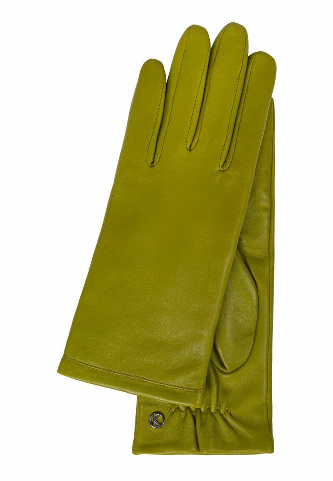 KESSLER Lederhandschuhe CHELSEA (Paar, 1-St., Handschuhe) Leather Working Group zertifiziertes Leder, kuscheliges Strickfutter von KESSLER