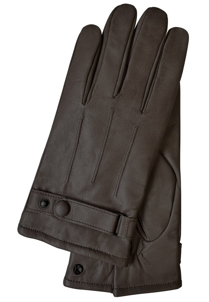 KESSLER Lederhandschuhe GORDON Touch (Paar, 1-St., Handschuhe) Leather Working Group zertifiziertes Leder, warmes Strickfutter von KESSLER
