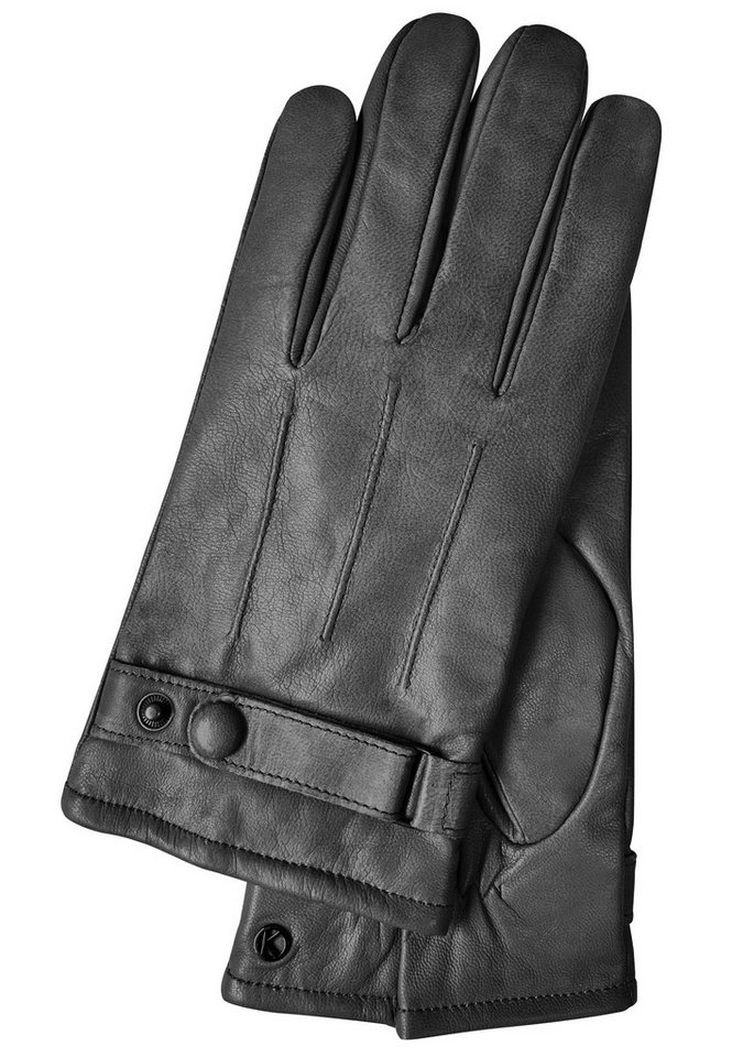 KESSLER Lederhandschuhe GORDON Touch (Paar, 1-St., Handschuhe) Leather Working Group zertifiziertes Leder, warmes Strickfutter von KESSLER