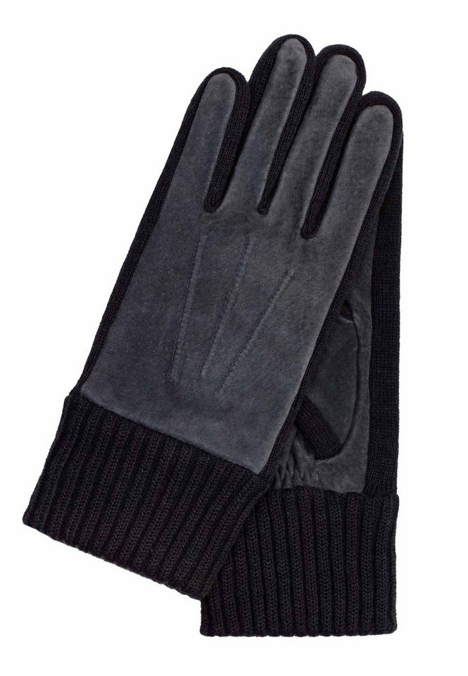 KESSLER Lederhandschuhe LIV (Paar, 1-St., Handschuhe) Pig Suede Leder, Komfort Fit, kuscheliges REPREVE® Fleecefutter von KESSLER