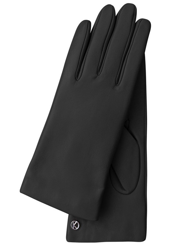 KESSLER Lederhandschuhe LOLA (Paar, 1-St., Handschuhe) Leather Working Group zertifiziertes Leder, 100% Kaschmirfutter von KESSLER