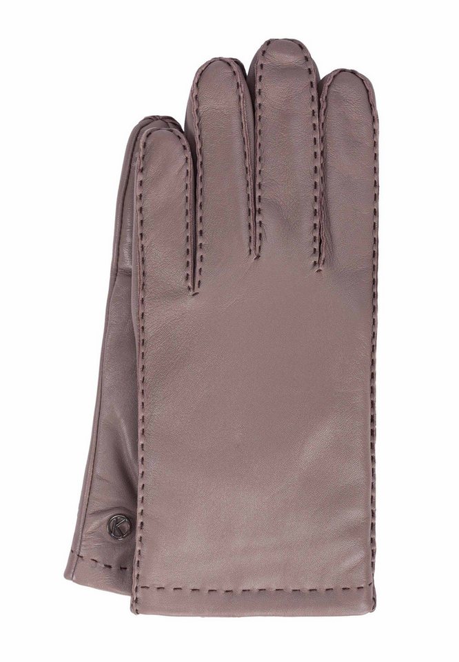 KESSLER Lederhandschuhe MILLIE (Paar, 1-St., Handschuhe) Leather Working Group zertifiziertes Leder, kuscheliges Plüschfutter von KESSLER