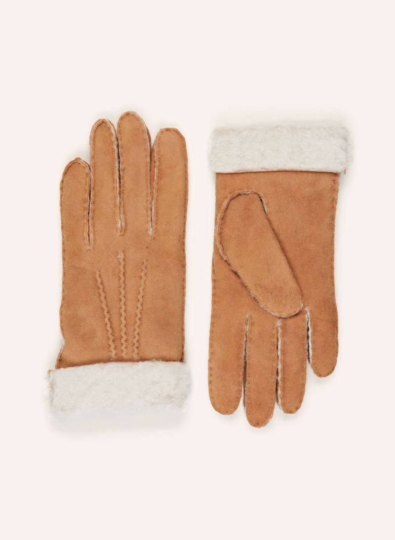 Kessler Lederhandschuhe Ilvy braun von KESSLER