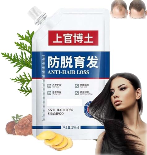 Dr. Shangguan Anti-Haarausfall-Shampoo, Anti-Haarausfall und Haarpflege, Anti-Haarausfall- und Haarwuchs-Shampoo, Haarverdichtungsshampoo für Männer und Frauen, für alle Haartypen (1 pcs) von KEVGNRO