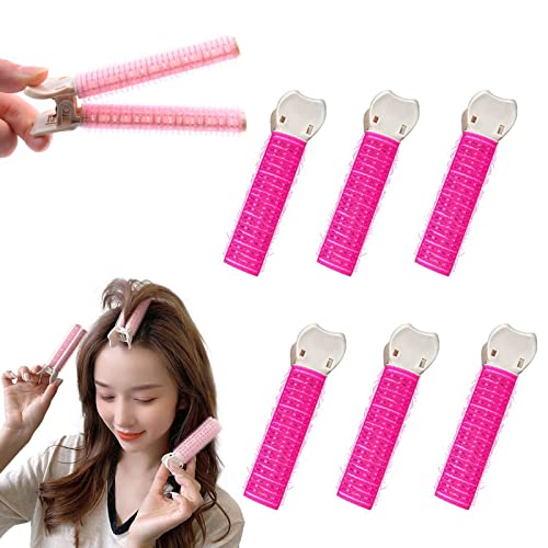 Volumizing Hair Clips, 6PCS Instant Hair Root Volumizing Clips for Women (6pcs red) von KEVGNRO