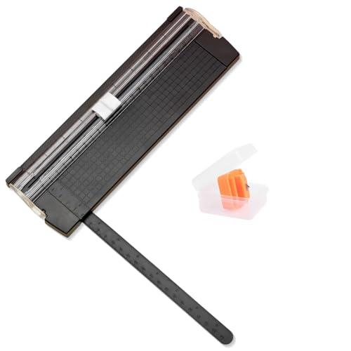 KEWUF 1 Pcs papierschneider, papierschneidemaschine, schneidemaschine papier, Stück Papierschneider Klein zum Basteln, Papierschneider A4 für Papier, Foto, Karte von KEWUF