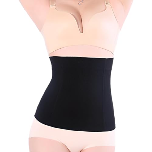 KEWUF 1 pcs Bauchgurt Nach Geburt, Kaiserschnitt Bauchgurt, Bauchgurt nach Kaiserschnitt, Bauchband Nach Geburt, für Damen Rückbildungsgürtel Nach Geburt - Einteilig - Schwarz von KEWUF