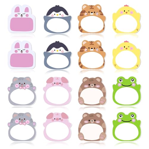KEWUF 16pack Haftnotizen,Kleine Haftnotizen Kinder,Haftnotizen Klebezettel,Kawaii Schulsachen,Notizblock Klein,TierföRmiger Haftnotizblock Ideal FüR BüRo,Kinder,Studenten,Etikettengeschenke KEWUF 16pack Haftnotizen,Kleine Haftnotizen Kinder,Haftnotizen Klebezettel,Kawaii Schulsachen,Notizblock Klein,TierföRmiger Haftnotizblock Ideal FüR BüRo,Kinder,Studenten,Etikettengeschenke von KEWUF