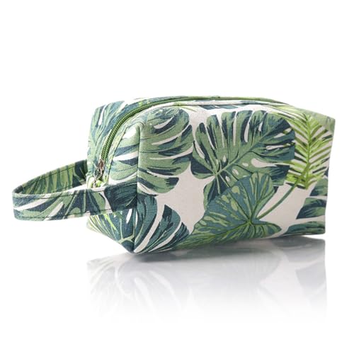 KEWUF Klein Schminktasche Damen Kosmetiktasche Kulturbeutel Kulturtasche Reise Make-up Taschen für Frauen und Mädchen (A) von KEWUF