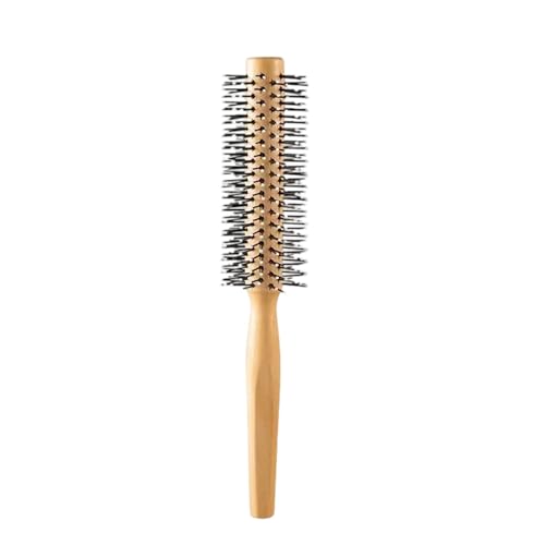 KEWUF Rundbürste zum Föhnen mit Wildschweinborsten für Volumen und Glanz, Rundhaarbürste, Stylingbürste für Frauen und Männer, Glätten, Locken - Holzfarbe KEWUF Rundbürste zum Föhnen mit Wildschweinborsten für Volumen und Glanz, Rundhaarbürste, Stylingbürste für Frauen und Männer, Glätten, Locken - Holzfarbe von KEWUF