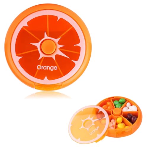 KEWUF Tablettenbox 7 Tage Morgens Abends Pillendose 7 Tage, Pillendose für Unterwegs, Reise Pillenbox, Pill Organizer Travel Für Reise und Tägliches Gebrauch usw von KEWUF
