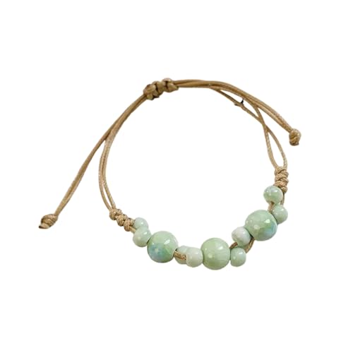 KEXIAO Keramik-Armband, farbechtes Design, Handgelenkkette, bequem zu tragen, Armband für modebewusste Frauen und Bastel-Enthusiasten von KEXIAO