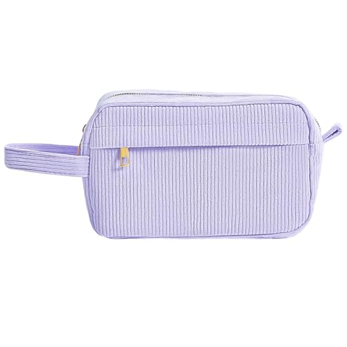 KEXIAO Koreanische Stile Federmäppchen Cord Federmäppchen Große Kapazität Stifteetui Stiftebeutel Ästhetische Stifttasche Bleistift Organizer von KEXIAO