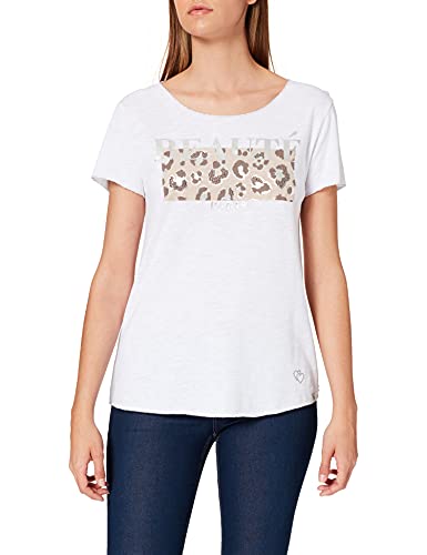 KEY LARGO Damen Beauty Round T-Shirt, Silber, S von KEY LARGO