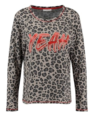 KEY LARGO Damen Hello Round Sweatshirt, Beige (1004), S EU von KEY LARGO