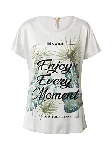 KEY LARGO Damen Shirt Enjoy Offwhite L von KEY LARGO