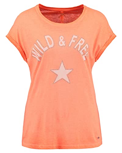 KEY LARGO Damen T-Shirt WT Free orange (33) S von KEY LARGO