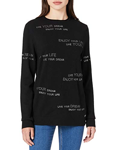 KEY LARGO Damen WKN PLAN Pullover, Black (1100), S von KEY LARGO