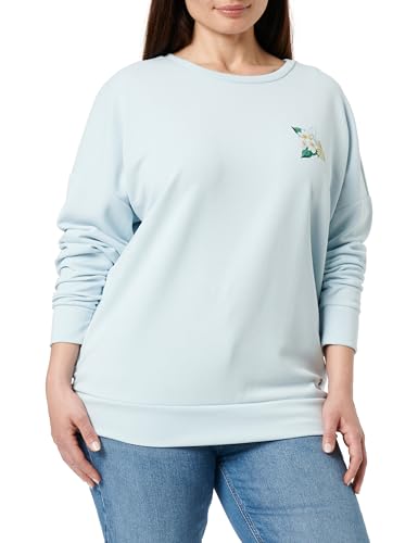 KEY LARGO Damen WSW Sorrento Round Pullover, Light Blue (1216), Medium von KEY LARGO