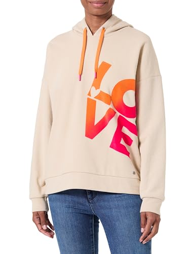 KEY LARGO Damen WSW Temperature Hood Pullover, beige (1004), M von KEY LARGO