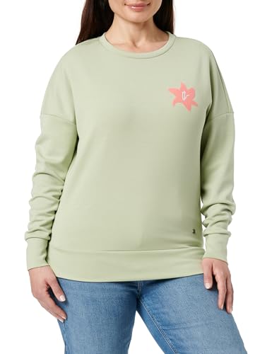 KEY LARGO Damen WSW Weekend Round Pullover, Light Khaki (1543), M von KEY LARGO