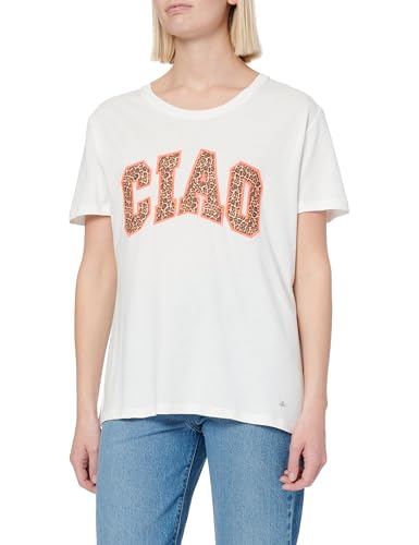 KEY LARGO Damen WT CIAO Round T-Shirt, White (1000), XL von KEY LARGO
