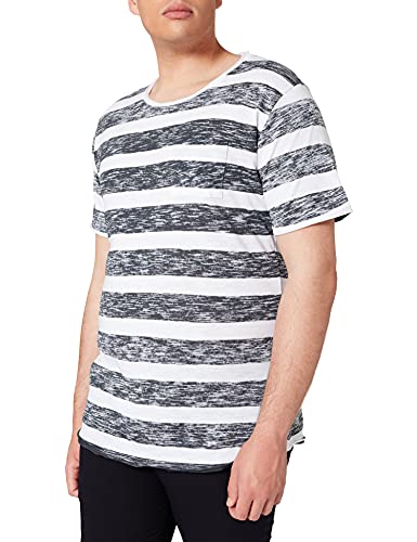 KEY LARGO Herren Airflow Round T-Shirt, Weiß, L von KEY LARGO