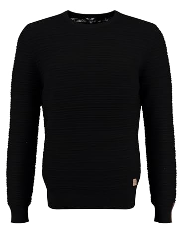 KEY LARGO Herren Bern Round Pullover, Black (1100), M EU von KEY LARGO