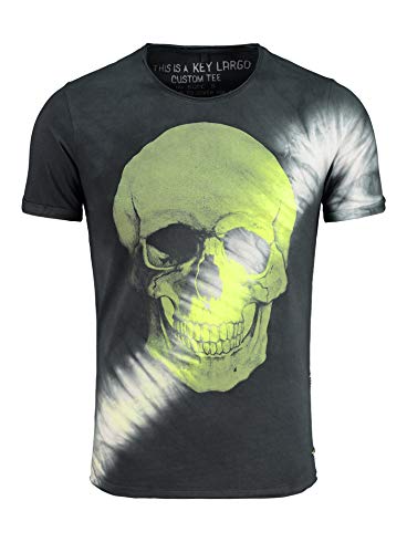 KEY LARGO Herren Bingo Round T-Shirt, Black (1100), M von KEY LARGO