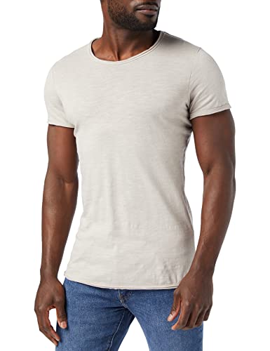 KEY LARGO Herren Bread New Round T Shirt, Dove Grey (1123), L EU von KEY LARGO