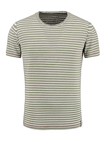 KEY LARGO Herren Danilo Round T-Shirt, Green (1500), XXL von KEY LARGO