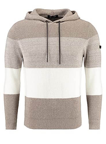 KEY LARGO Herren Julian Hoodie Pullover, Sand (1005), M von KEY LARGO