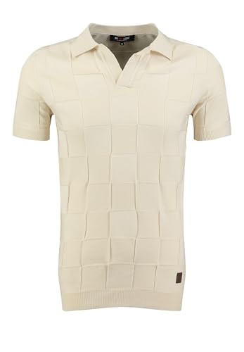 KEY LARGO Herren KLHARBOR Polo Polohemd, Sand (1005), M von KEY LARGO
