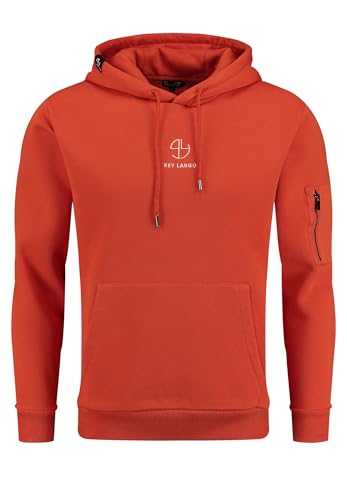 KEY LARGO Herren Klmembership Hoody Kapuzenpullover, Rust (1391), 3XL EU von KEY LARGO