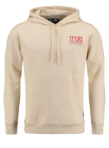 KEY LARGO Herren Kltrue Courage Hoody Kapuzenpullover, Whisper White (1013), XL EU von KEY LARGO
