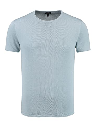 KEY LARGO Herren LUKAKU Round T-Shirt, Ice Blue (1221), M von KEY LARGO