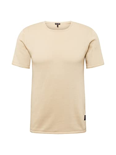 KEY LARGO Herren LUKAKU Round T-Shirt, Sand (1005), XL von KEY LARGO