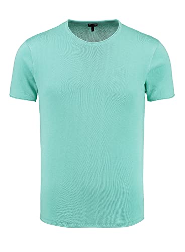 KEY LARGO Herren LUKAKU Round T-Shirt, Turquoise (1213), XXL von KEY LARGO