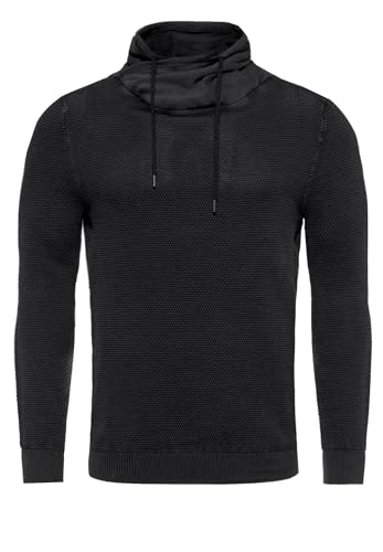 KEY LARGO Herren Lech Tube Pullover, Black (1100), L von KEY LARGO