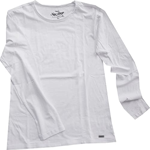 KEY LARGO Herren MLS Cheese T-Shirt, Weiß, L von KEY LARGO