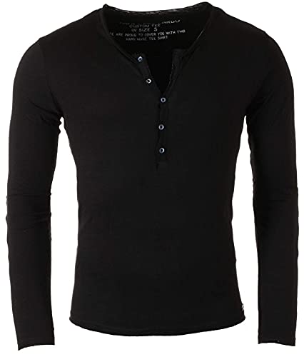 KEY LARGO Herren MLS Ginger T-Shirt, Black (1100), L von KEY LARGO