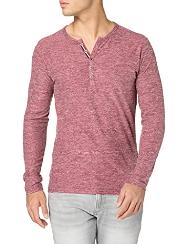 KEY LARGO Herren MLS NILS T-Shirt, Bordeaux red (1303), XXL von KEY LARGO