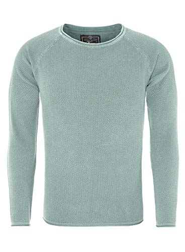 KEY LARGO Herren MST Thomas Pullover, Faded Moss (1541), M von KEY LARGO