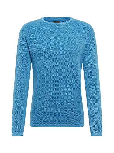 KEY LARGO Herren MST Thomas Pullover, Petrol (1225), L von KEY LARGO