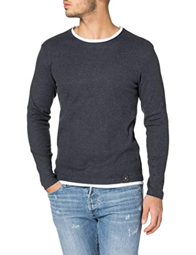 KEY LARGO Herren MSW Sarasota Sweatshirt, Anthra (1101), M von KEY LARGO