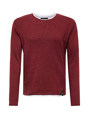 KEY LARGO Herren MSW Sarasota Sweatshirt, Bordeaux red (1303), XL von KEY LARGO