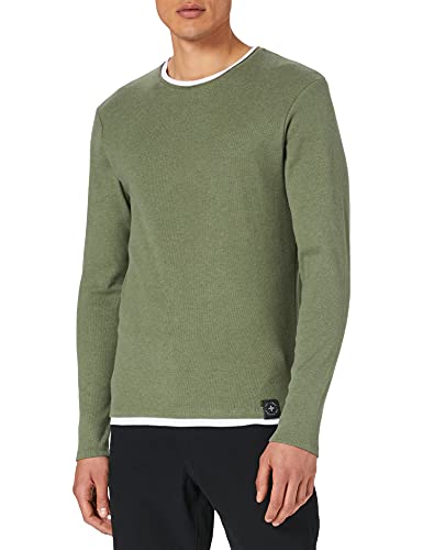 KEY LARGO Herren MSW Sarasota Sweatshirt, Olive (1514), L von KEY LARGO