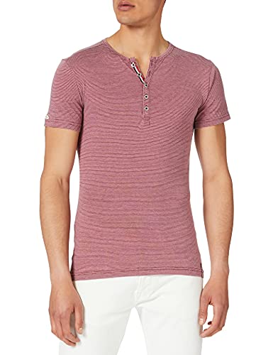 KEY LARGO Herren MT Dieter T-Shirt, red (1300), M von KEY LARGO