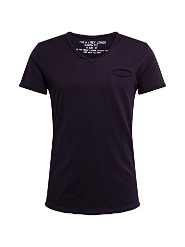 KEY LARGO Herren MT SODA T-Shirt, Black (1100), XL von KEY LARGO