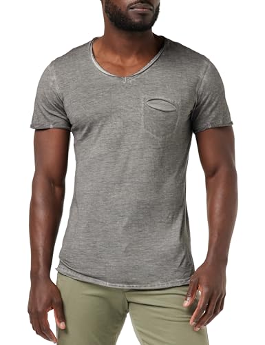 Key Largo Herren MT SODA T-Shirt, Silver (1107), XL von KEY LARGO